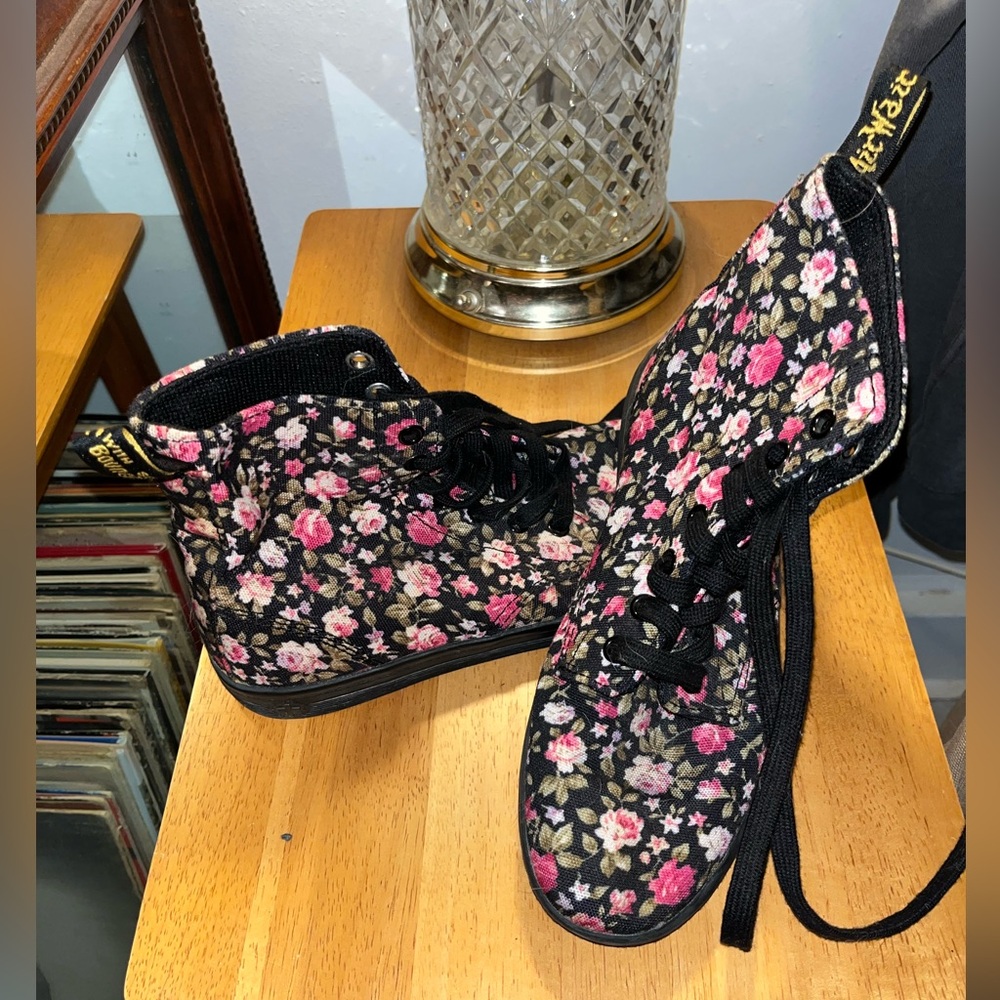 Floral Doc Marten Sneakers